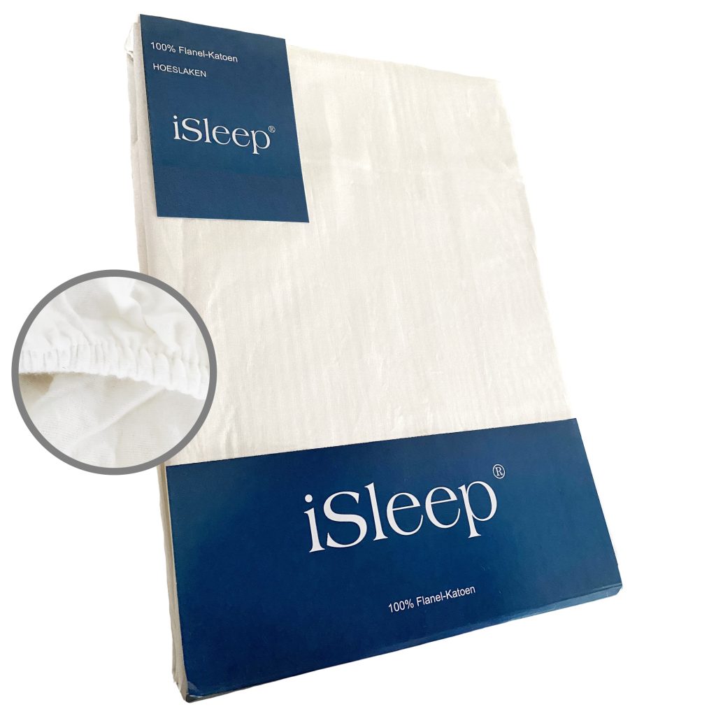iSleep hoeslakens flanel